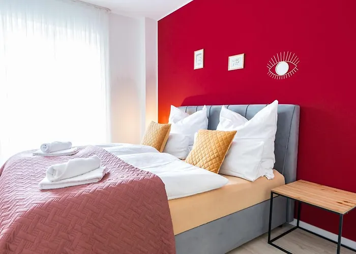 Lejlighed Golden Design Apartment, Zentral, Familie Und Business, 1000 Mbit *